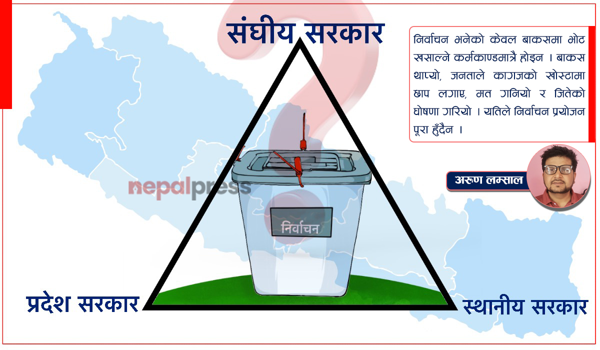 संघीयताको सही अभ्यास : तीन तहका चुनाव अलग-अलग समयमा गरौं