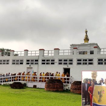 लुम्बिनीमा बुद्धजयन्तीको रमझम, विश्व शान्तिको कामनासहित हजारौं सहभागी