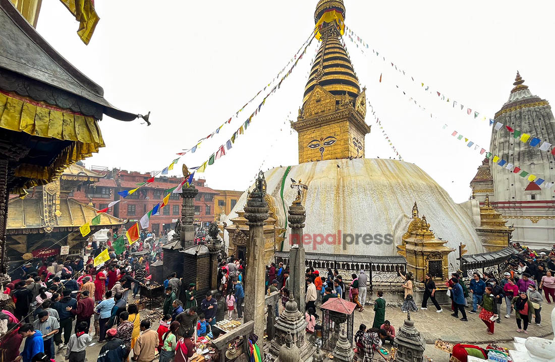 बुद्धजयन्ती : हेर्नुस् स्वयम्भूका केही तस्बिर